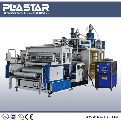 Latest technology LLDPE stretch film co-extrusion machine