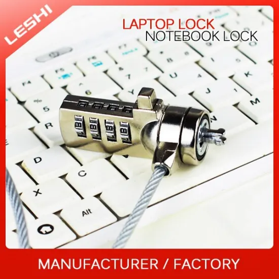 Lowest Price Security 4 Digits Combination Password Laptop Lock