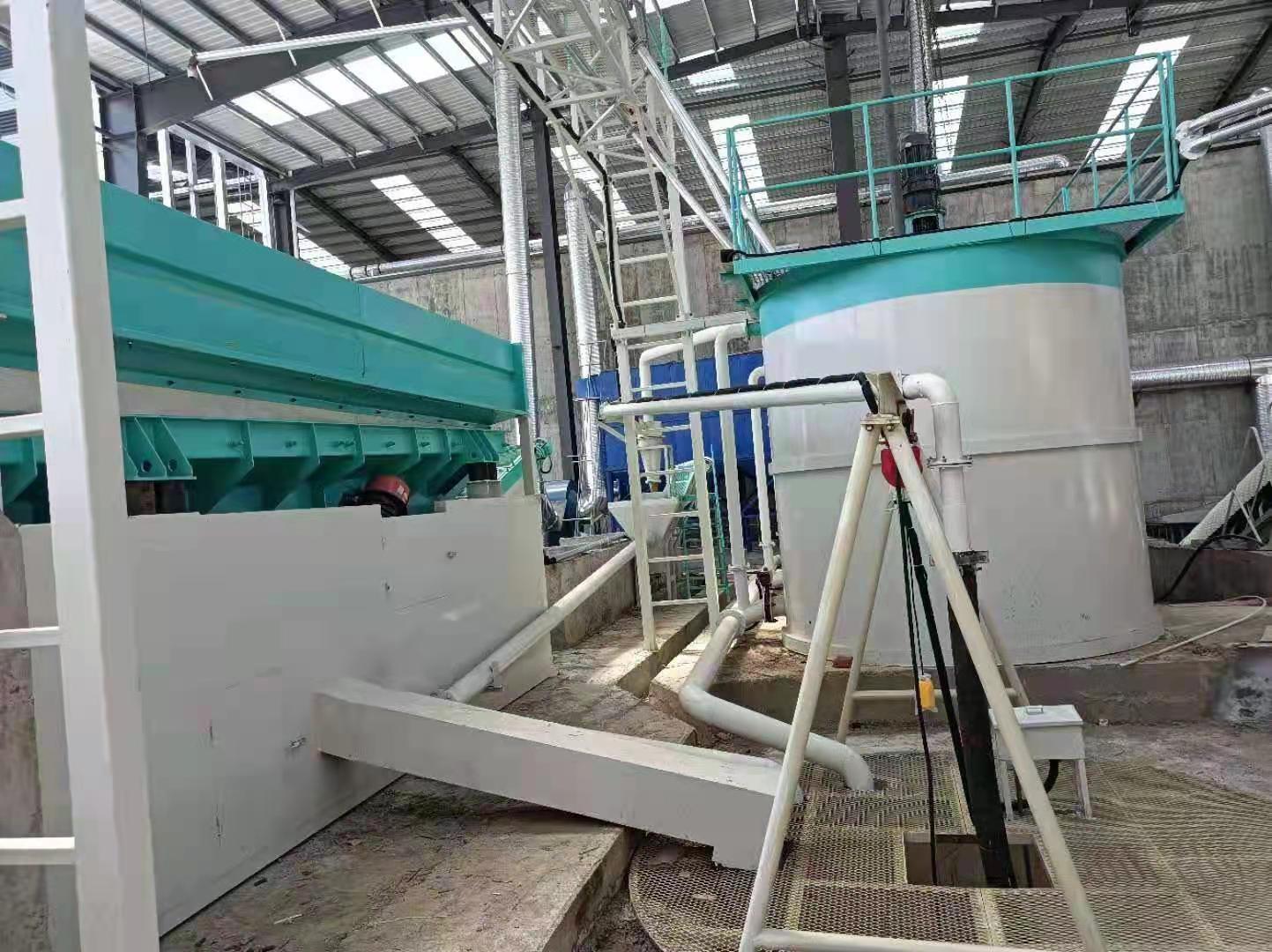 স্লারি রিকভারি সিস্টেম সহ দক্ষ নিকাশী চিকিত্সা ট্যাঙ্ক