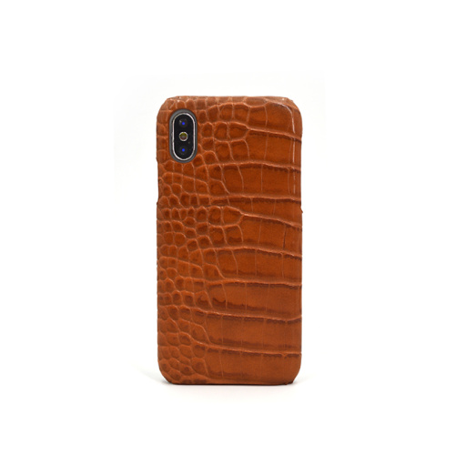 Super Luxury First Layer Crocodile Leather Phone Case