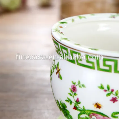 In April Elegant Ceramic Fish Bowl