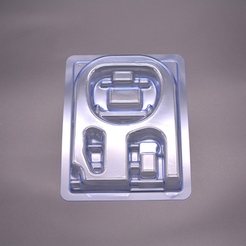 Customized PETG Conduit Plastic Box Blue PETG catheter plastic box Supplier