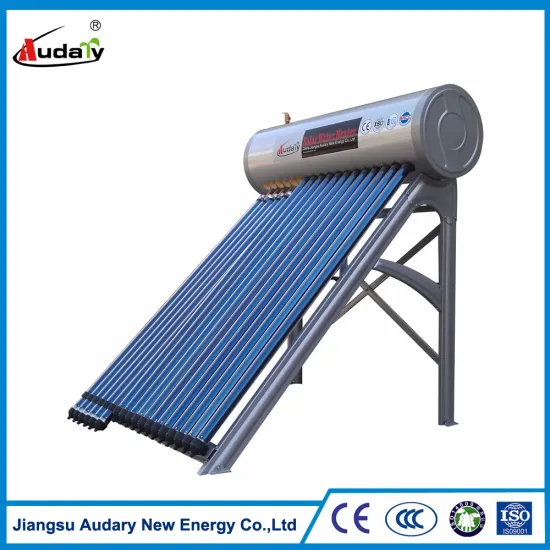 Electrical Heating Element Compact Pressurized Solar Water Heater