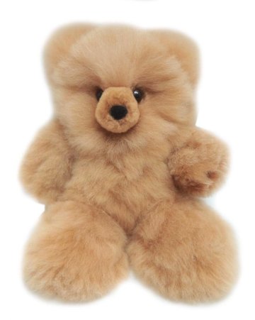 baby alpaca teddy bear , baby alpaca fur teddy bear ,baby bear