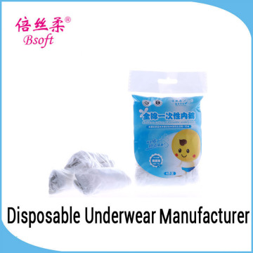 Professional Factory 100% Pure Cotton Cheap Boys Underwear For Refugee