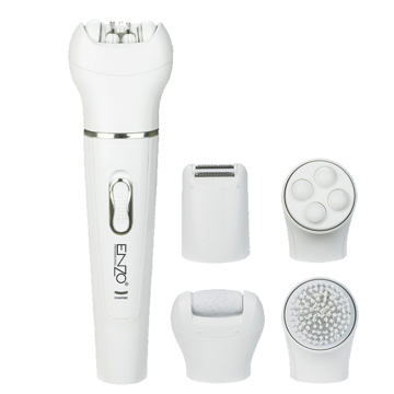 ENZO EN-0104 Female Epilator Rechargeable Shaver for Women's Hair Removal and Bikini Trimming
