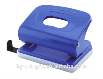 blue office supplies punch and die