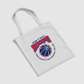 Retro Hoops Vintage Basketball Canvas Tote Bag