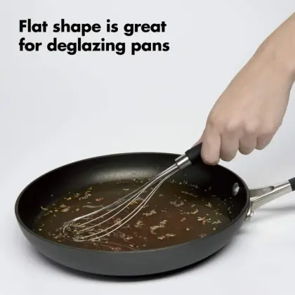 Good grip better flat wire whisk