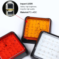 12V/24 25 LED STOP kiashiria cha kubadili taa ya lori taa taa taa ya mashua taa za nyuma