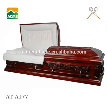wholesale best price purely wooden caskets