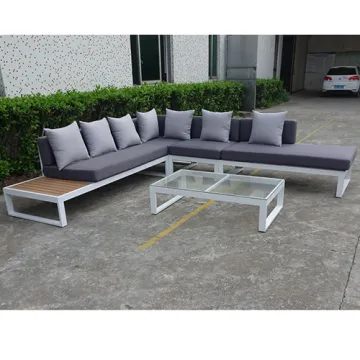 Rattan Aluminum Outdoor Sun lounge Sofa Set