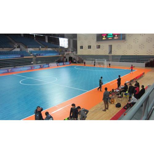 5.5mm 5.0mm sports flooring mat for indoor football court