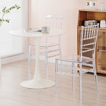 Luxury PC Crystal Resin Acrylic Wedding Chair