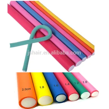 foam flexible hair rollers spiral hair roller types