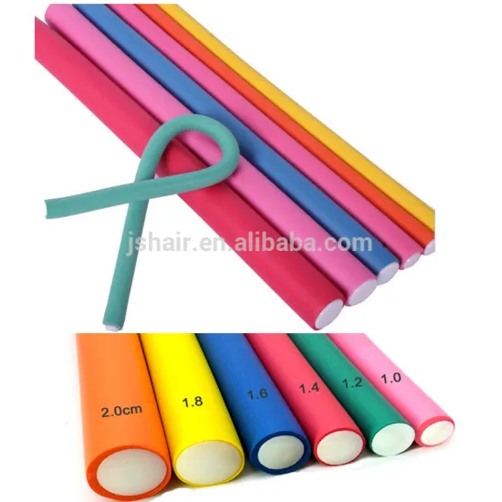 foam flexible hair rollers spiral hair roller types