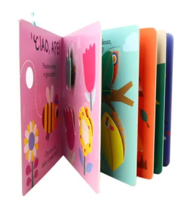 Custom paper printing animal stories board books