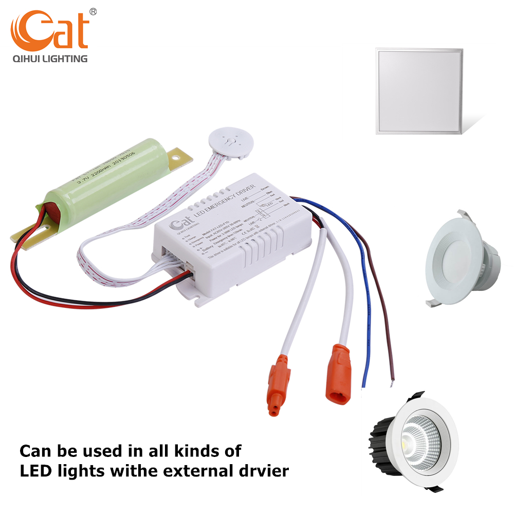 Kit de conversión de emergencia LED de carcasa ABS