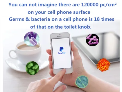 Handheld Germicidal UV-C Light Portable UV Sanitizer Wand