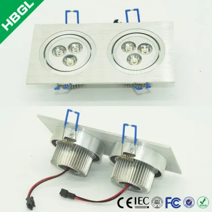 china top 10 brand HBGL LED ceiling lights 1-20w CE ROHS led ceiling lamps