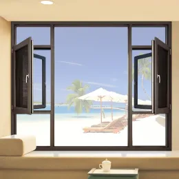 Aluminum tilt turn Casement Windows for Villa