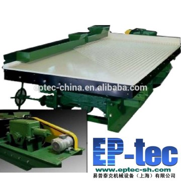 2015 hot sale copper separation shaking table from shanghai