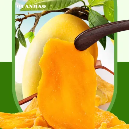 Sweet Dried Mango Slices for Snacking