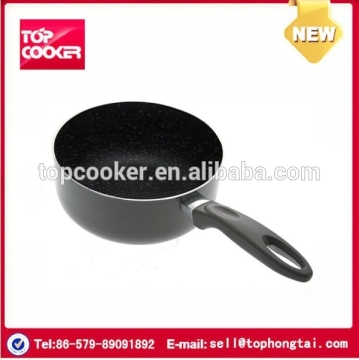 Aluminum marble coating cooking saucepan