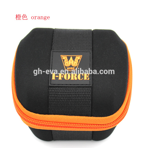 Custom colorful shockproof eva watch carrying case with foam insert