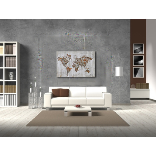 World Map Wall Art Home Decor