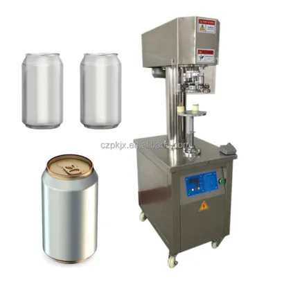 Soda Beer Plastic Jar and Tin Can Sealing Machine