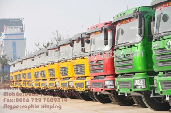 SHACMAN 8*4 heavy duty dumper truck