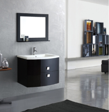 2015 warna hitam MDF kamar mandi kesombongan lemari