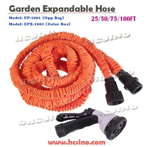 Natural Latex / EPDM Expanding Hose Pocket Garden Hose 25/50/75/100ft