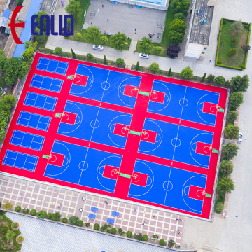 Modular Multi-purpose Sports Flooring Outdoor