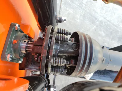 BEIYUAN Machinery Twin Vertical Auger Manure Spreader for Cattle Farms