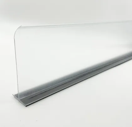 Liuhe Wholesale Supermarket PVC Shelf Dividers
