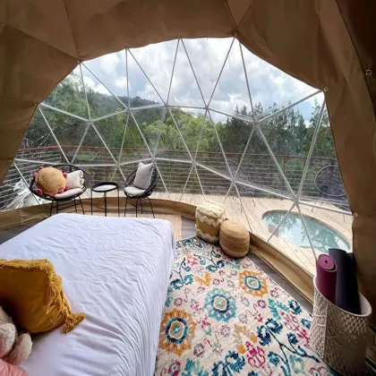 Luxury Glamping Tents: Waterproof Dome Hotels for Outdoor Resorts