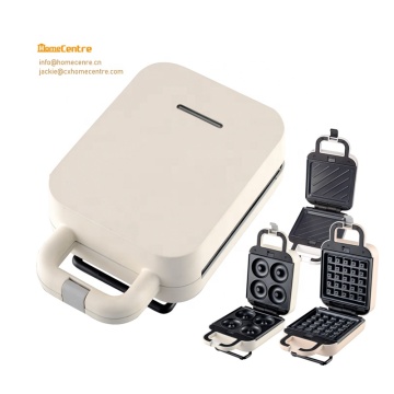 3-in-1 Grill, Donut, and Detachable Waffle Maker: Versatile Cooking appliance for Home Use
