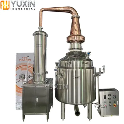 1000L Alcohol Distillery Column Still and Pot Still Equipment
