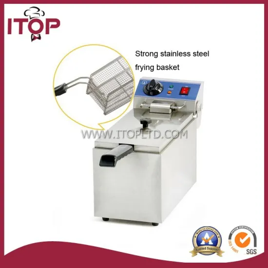 1-Tank 1-Basket commercial electric fryer