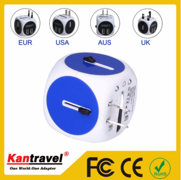 USB world travel adapter small gift items,portable phone charger