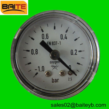 Vacuum oxygen gauge