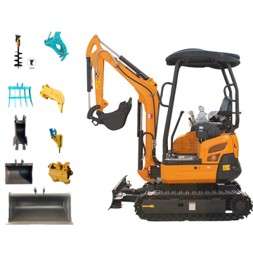 Wysokiej jakości hydrauliczna mini -kopacza - TE18 2 -tonowa chińska mini koparka na sprzedaż