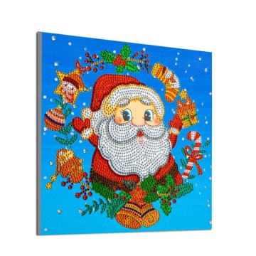 Garland Santa Claus Diamond Painting 30*30