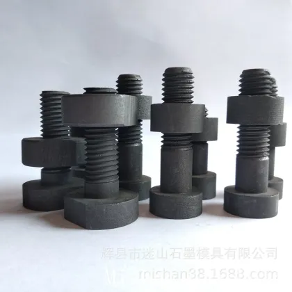 Customized Graphite Nuts Graphite Bolts