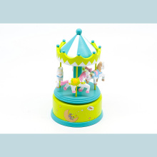 Printemps en bois jouets bébé, bâtiment de bloc de jouet en bois