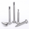 Pan head pillips head drilling screws stainles steel