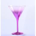 Bicchiere da vino viola metallizzato Ombre all&#39;ingrosso