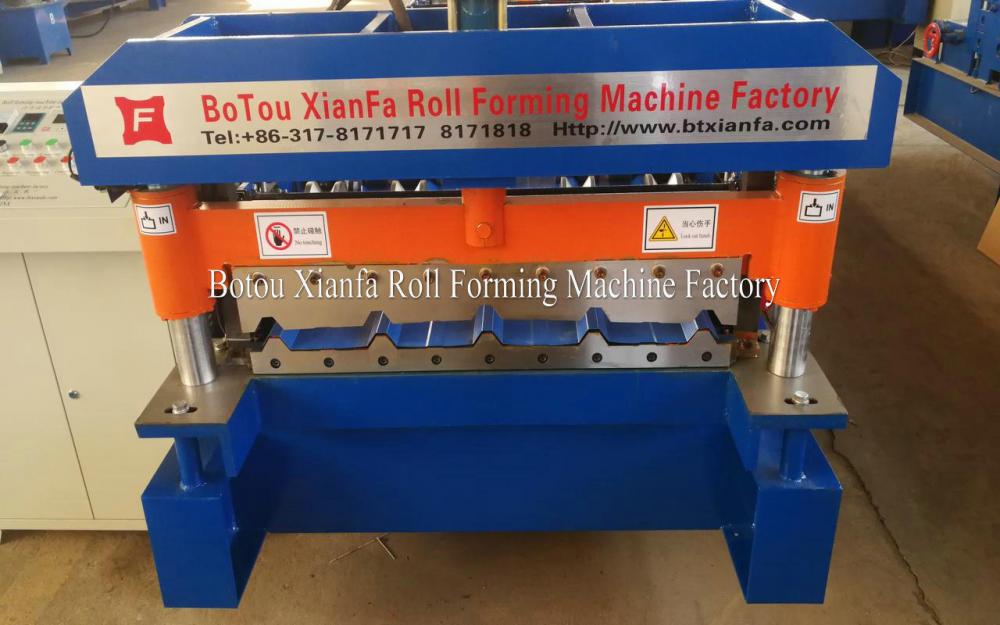 Trapezoidal Roofing Panel Roll Forming Machine